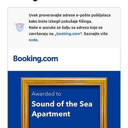 Sound Of The Sea Apartment Ilha Sveti Stefan Exterior foto